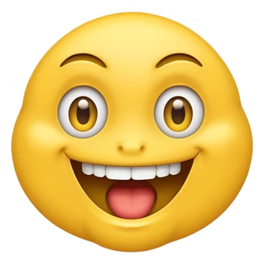 The 😬 mouth with the 😁 eyes please sticker