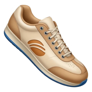  a foot wearing a sneaker pressing on the ground, leaving a visible shoe print beneath. Rounded, glossy, smooth, soft shadows, white background.


 sticker