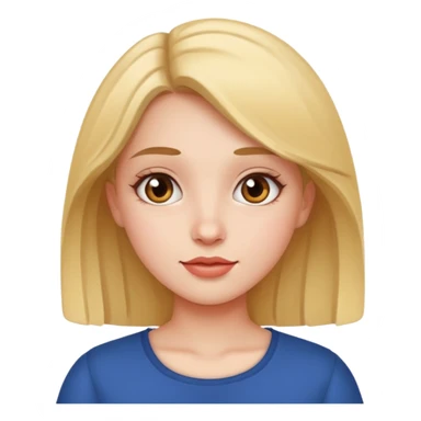 Face clen girl selfie sticker