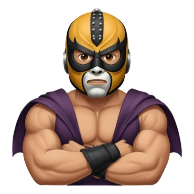 luchador bane sticker