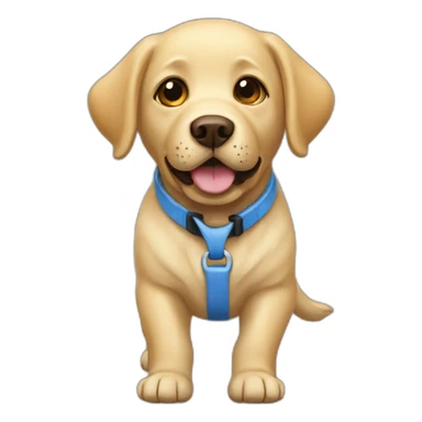 Walk of a Labrador sticker