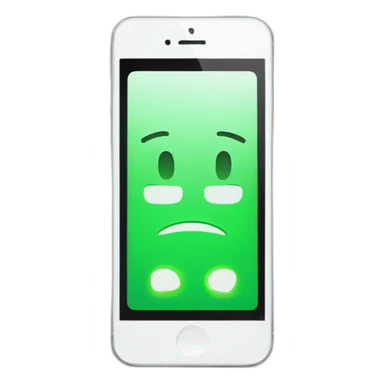 iphone-with-green-checkmark-on-screen-facetime-incoming-call sticker