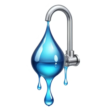 crypto currency symbol  named CryptoTap think more a tap or faucet  sticker