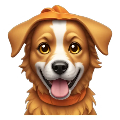 halloween dog sticker