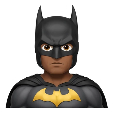 Batman in a Batman costume sticker