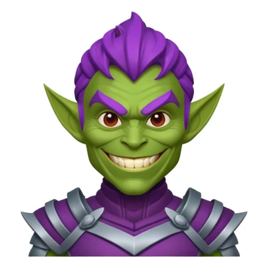 Spiderman's Green goblin classic sticker
