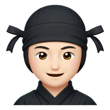 Ninja who is falling in love sticker