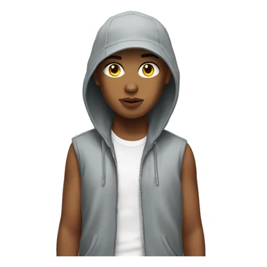 Eminem if he was a girl sticker