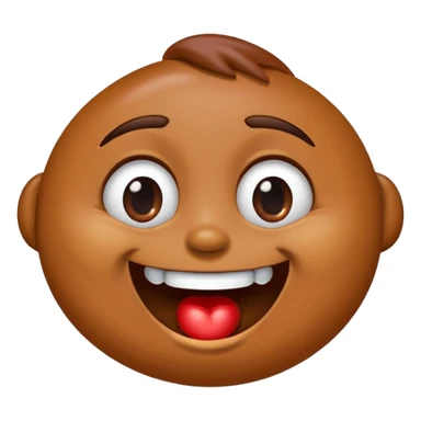 m&m laughing out loud with tears coming out of eyes sticker