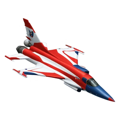 Thunderbirds jet sticker
