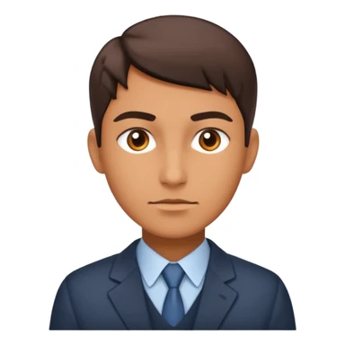 Strategic, analytical, and deeply concentrated. sticker