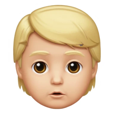 Donald Trump baby sticker