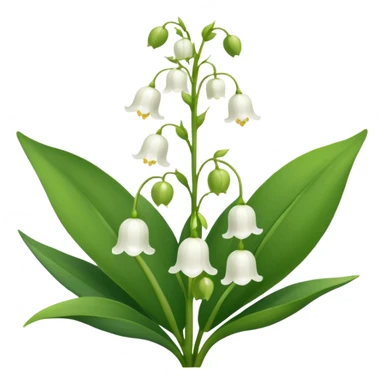 Lily of The Valley sticker