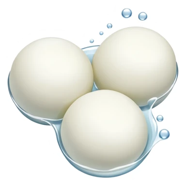 3 mozzarelle con un po di acqua sticker