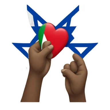 peace between israel and palestine sticker