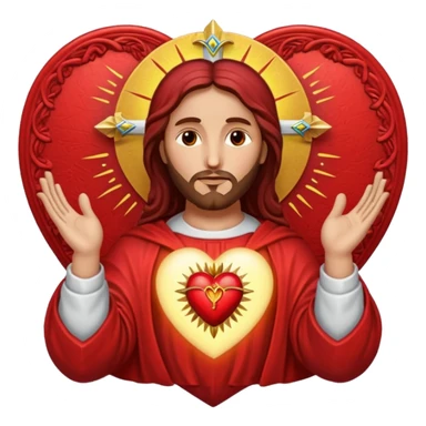 Sacred heart of Jesus  sticker