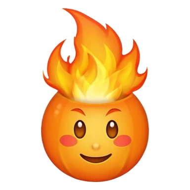 As un fuego de lado  sticker