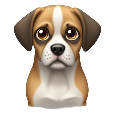 Puggle sticker