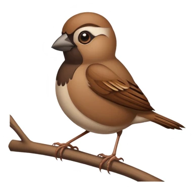 Sparrow sticker