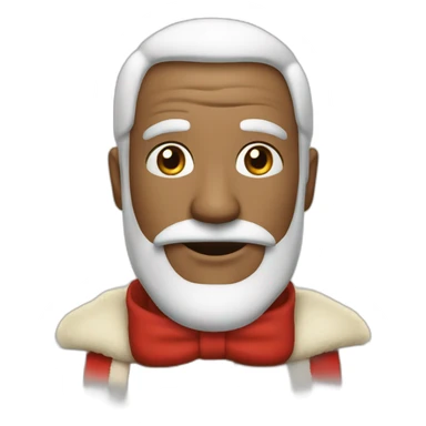 Le père noël qui fait caca sticker