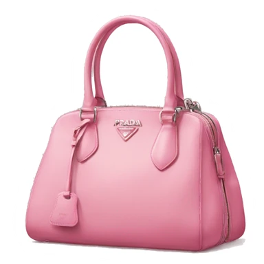 Pink prada galleria bag sticker