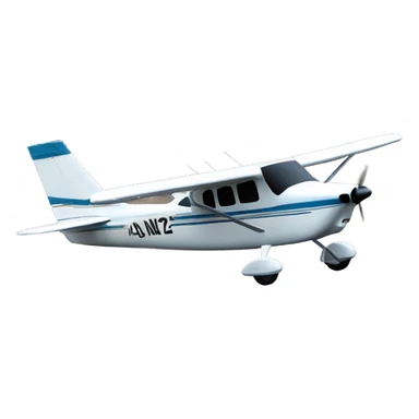 Cessna 172 in a spin  sticker