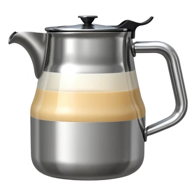 inox Milk pitcher

 sticker