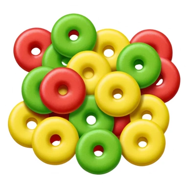 Sour candy sticker