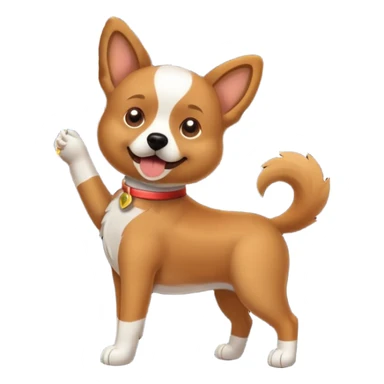 dog shooting fireworks out of his butt sticker