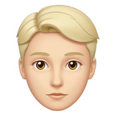 a woman that has a mans face  sticker