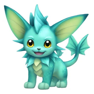 Vaporeon full body sticker