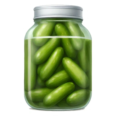 jar of pickles sticker