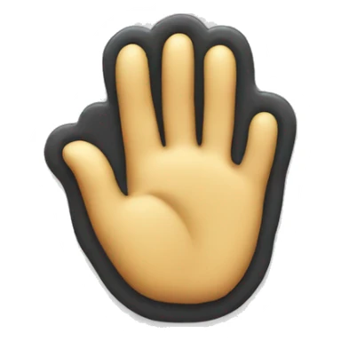 Pressing a button sticker