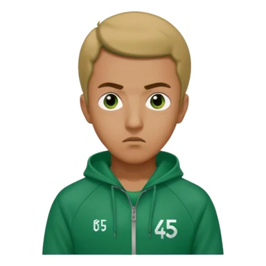 Squid game number 456 sticker