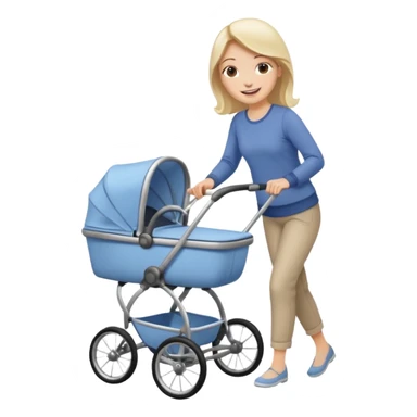 pram walk sticker
