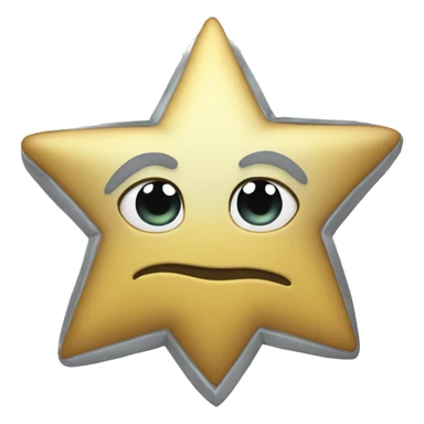 Silver star ⭐️ sticker