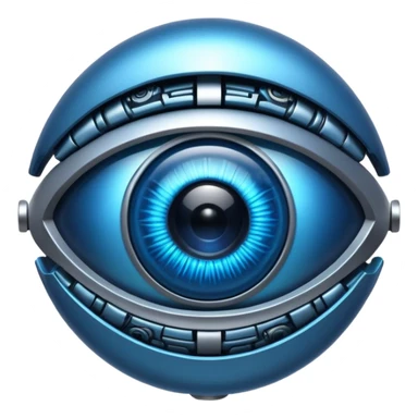 Ai robot eye sticker