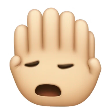 face rubbing hands together suspiciously  sticker