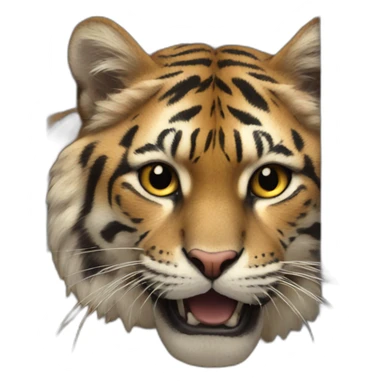 The big cat broke the front door sticker