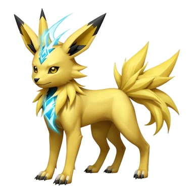 Jolteon-Luxray-Manectric-Fakémon-hybrid-creature (full body)  sticker