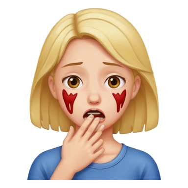 Sexy girl being choked  sticker