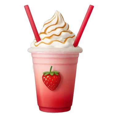 Starbucks strawberry and crème frappe sticker