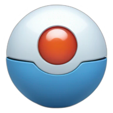 Evoli sur une poké-ball sticker