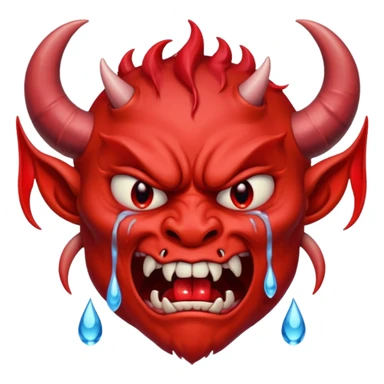 Crybaby Demon sticker