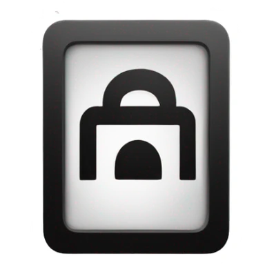  translucent rectangle with black border and rounded corners and with inside the words "follow" in black sticker