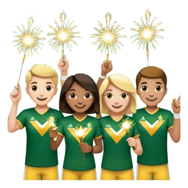 Apostas de futebol a dizer green faisca tips sticker