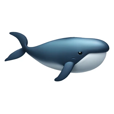 whale with dollar sticker