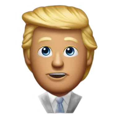 Trump qui frappe poutine sticker