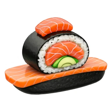 Bean in sushi sticker