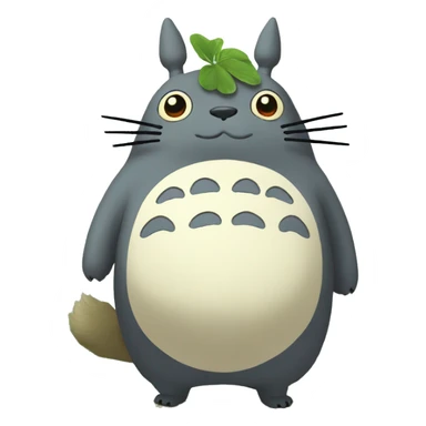 totoro en Costa Rica sticker